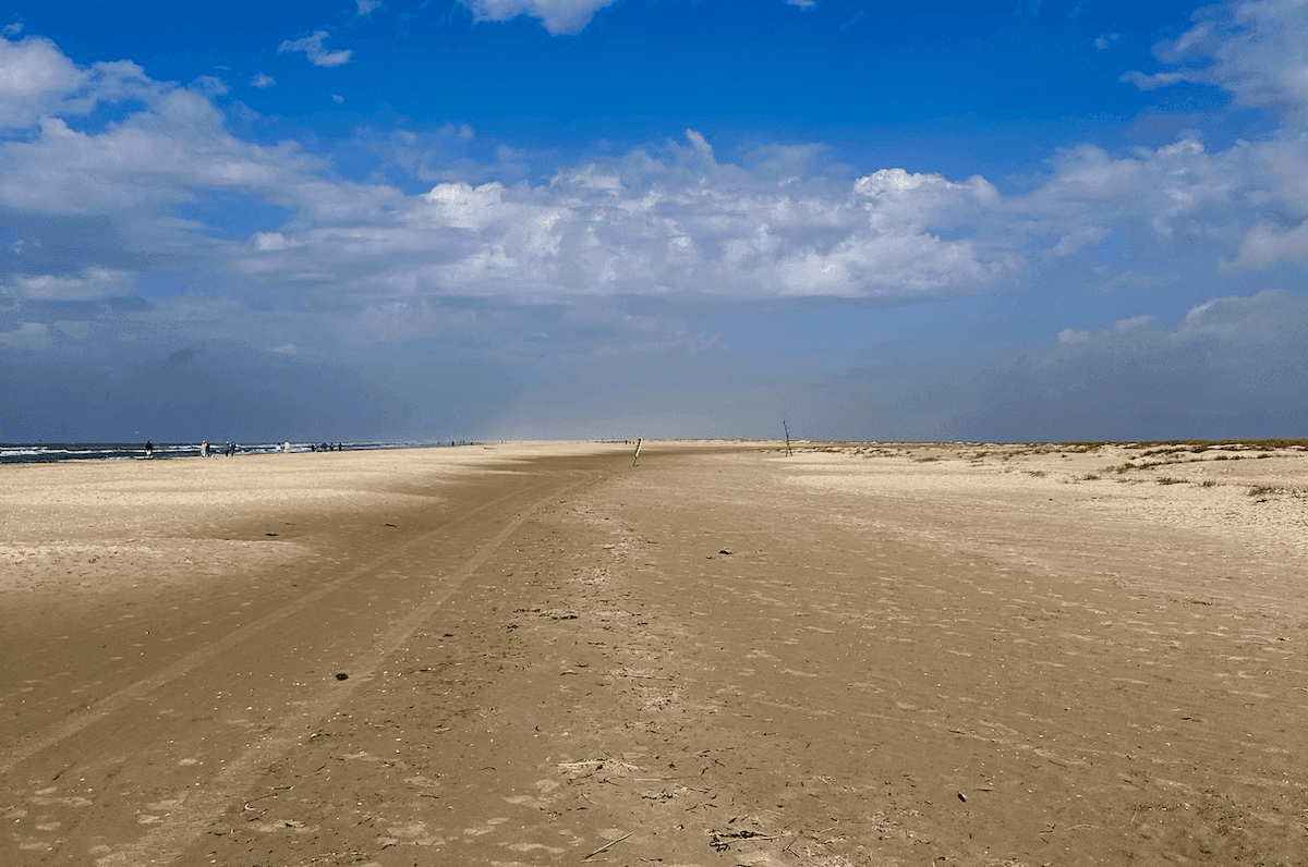 Pláže ostrova Fanø pri Severnom mori